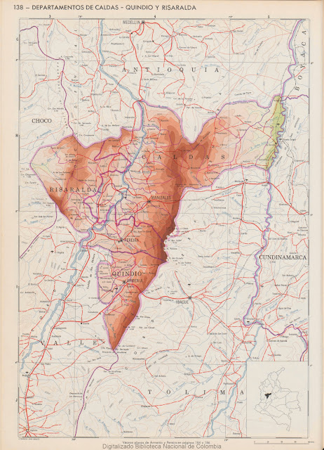 Mapa del antiguo caldas 1967 4 1 1